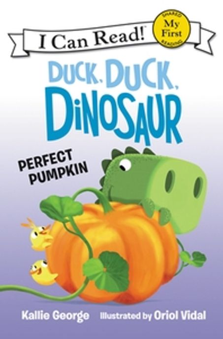 Duck, Duck, Dinosaur Perfect Pumpkin