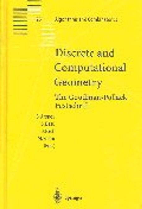Discrete and Computational Geometry Paperback