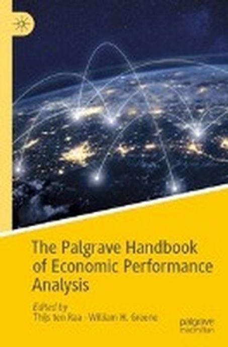 The Palgrave Handbook of Economic Performance Analysis Paperback