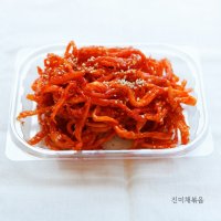 진미채볶음 수제 반찬 120g 1 개 별보리맛보리  1개