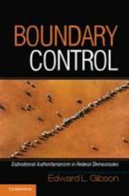 Boundary control / edited by Edward L. Gibson