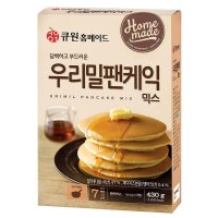 큐원 우리밀팬케익믹스 430g 프라이팬용