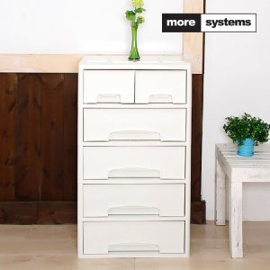 모아시스템즈 베이비 5단 서랍장 트윈1 플라스틱서랍장 수납장 정리함