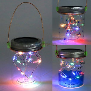 어두워지면 빛나는 와이어 조명등 (태양광 충전) [1인용],태양전지원리, 탄소중립 실험키트