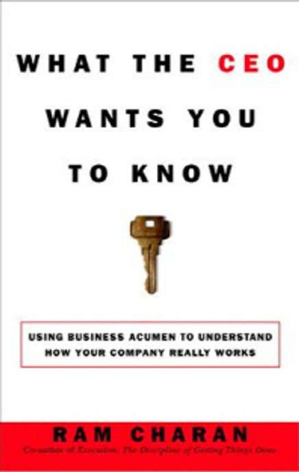 What the CEO Wants You to Know How Your Company Really Works Paperback (How Your Company Really Works)