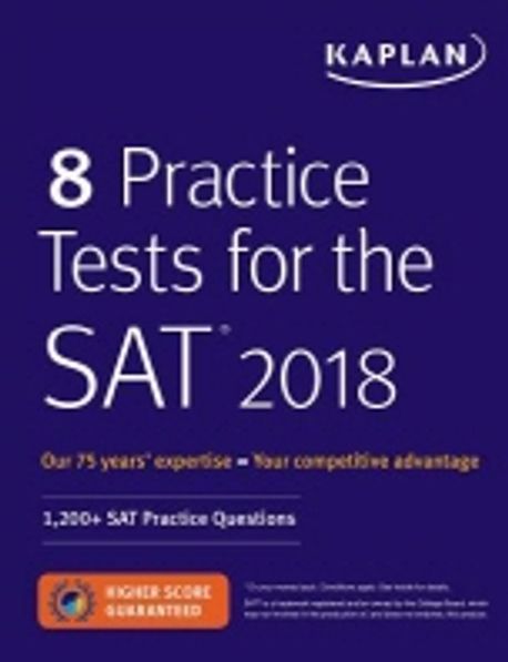 8 Practice Tests for the SAT(2018) Paperback