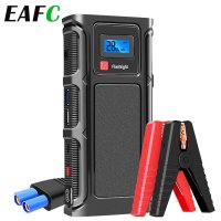 EAFC 자동차 배터리 시동 장치 점프 스타터 파워 뱅크 스마트 클립 가방 22000mAh