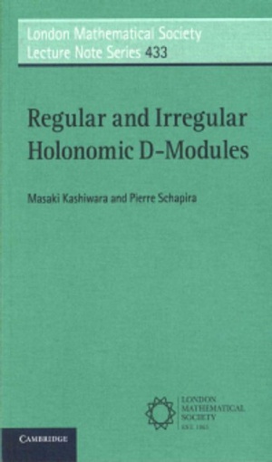 Regular and Irregular Holonomic D-Modules Paperback