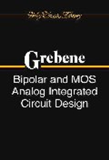 Bipolar and Mos Analog Integrated Circuit Design Paperback