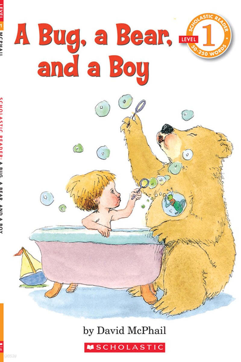 (A) bug, a bear, and a boy