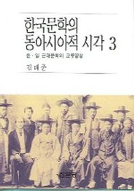 한국문학의 동아시아적 시각. 3 : 한. 일 근대문학의 교류양상