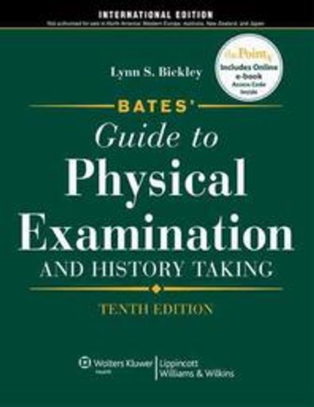 Bates' guide to physical examination and history taking.