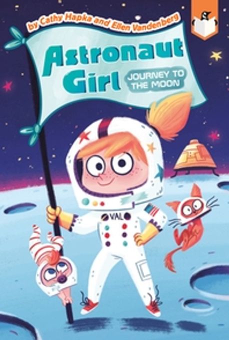 Astronaut girl. 1, journey to the moon