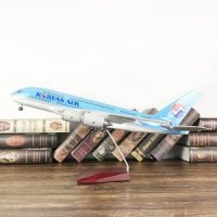 항공기 모형 대한항공 피규어 A380 모델 LED 여객기