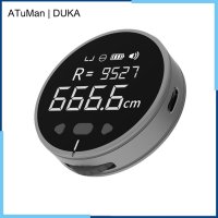 DUKA ATuMan Q 전기 눈금자 거리 측정기 테이프 HD LCD 화면 도구 측정 곡선 불규칙한 개체