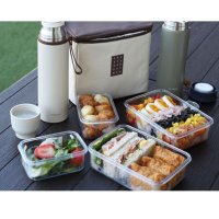 직장인 다이어트 밀프렙도시락통 투명 샌드위치 김밥