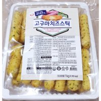 미니고구마 치즈튀김 40개 유치원간식 튀긴스틱 1KG