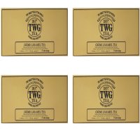 TWG 크림카라멜 2 5g 15개 4상자 쇼핑백 제공 TWG 홍차 티백