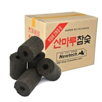 뉴테크 산마루 야자숯 1kg 10개