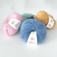 프랑스 필다르 러브 모헤어 Phildar love mohair 4가지 뜨개질 50g