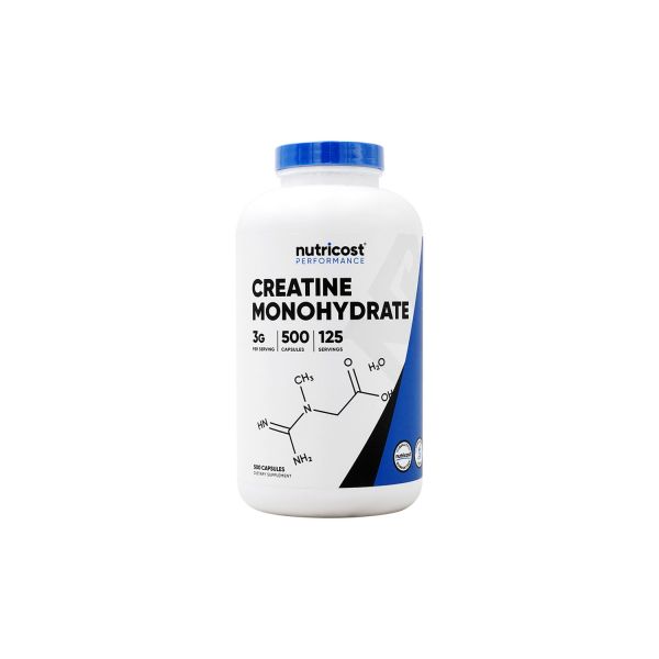뉴트리코스트 퍼포먼스 <b>크레아틴</b> <b>모노</b>하이드레이트 3000mg x 500캡슐