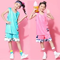 Children Basketball Jersey Suits Tracksuit Breathable Quick Dry Girls Basketball Uniform Running Set