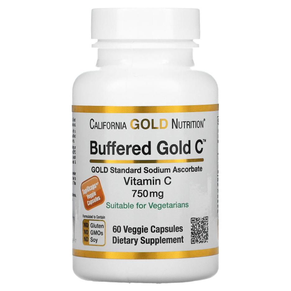 캘리포니아골드뉴트리션 Buffered Gold <b>C</b> 60<b>캡슐</b>
