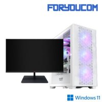 [FORYOUCOM] 7600_RTX 4070 (윈도우 + 모니터포함) 조립PC 컴퓨터 데스크탑