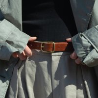 [유르트][YURT] Square Basic Belt_Brown [Ya101_Br]