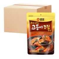 W 샘표 부산자갈치 고등어조림 양념 150g 1박스 12개