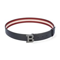 발리 B BUCKLE 35 M T B 버클 스트라이프 양면 벨트 6235340