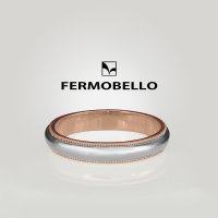 밀그레인 커플링 반지 ROSEGOLD 1개