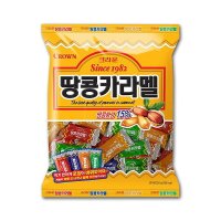 크라운 땅콩카라멜 324g x6