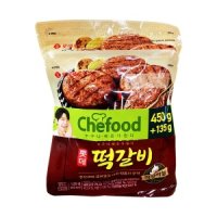 쉐푸드 롯데푸드 떡갈비 450g 135g