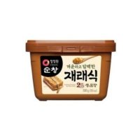 청정원순창 개운하고 담백한 재래식 생된장 2kg x 2