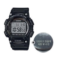 무료각인 카시오 군인 시계 군대 전자 W-735H-1A2