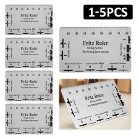 Fritz Ruler 스트링 액션 게이지 눈금자 String Pitch Card Luthier Tool for Instruments 2019 New