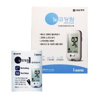 노코딩원 혈당측정검사지 50매 + 혈당검사기