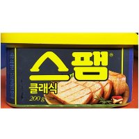 클래식 스팸햄 백설 200g X4 햄 통조림 스팸 가공육