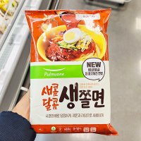 풀무원 새콤달콤 생쫄면 460g 아이스보냉백포장 1개