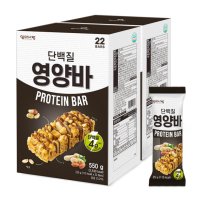 엄마사랑 단백질 영양바 25g x 22개 x 2팩