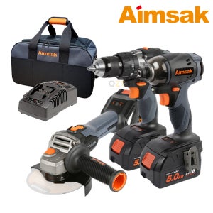 아임삭 18V 충전 콤보 세트 (BL18GMT7(5.0Ah)) 그라인더 해머 드릴