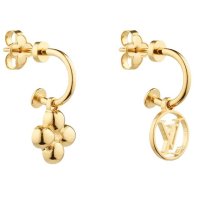 Louis Vuitton LOUISE 2020-21FW Louise Hoop Earrings (M64288) in