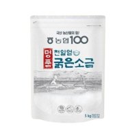 농협식품 농협 100 명품 천일염 굵은소금 5kg