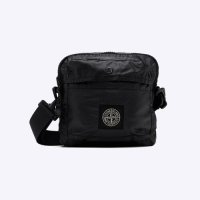 스톤아일랜드 무솔라고마타 크로스백 Stone Island Mussola Gommata Pouch Black