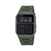 일본직배 카시오 디지털 계산기 시계 카키 CASIO Digital Calculator Watch Khaki 25g