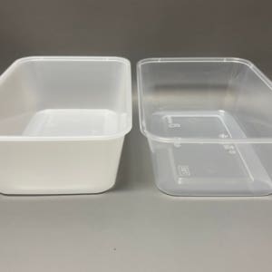 BW-B750 (용량750ml) 500개 SET 사출 반찬 샐러드 죽 밀폐용기