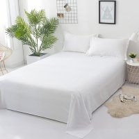 매트리스 커버 순면 누빔 매트릭스 사이즈 킹 퀸 더블 슈퍼 싱글 egyptian cotton white bed sheets 트윈 침대 시트 soft flat bedsheet  회색