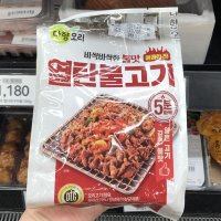 다향 열탄 오리불고기 매운맛 400g