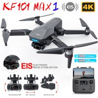 Max Drone 4K Professional 5G WIFI Dron HD EIS Camera Anti-Shake 3-Axis Gimbal Brushless Motor KF101